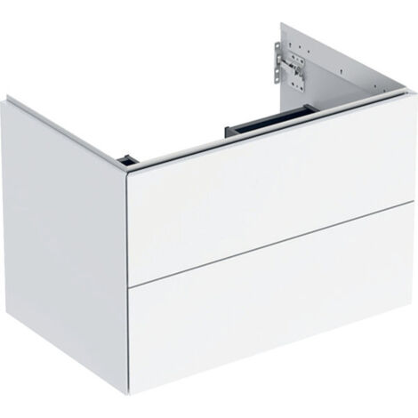 Geberit ONE armoire sous lavabo, 2 tiroirs, 74x50,4x47cm,