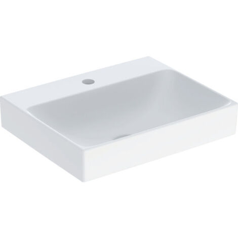 Geberit ONE lavabo à poser, sortie verticale, 50x14x40cm,