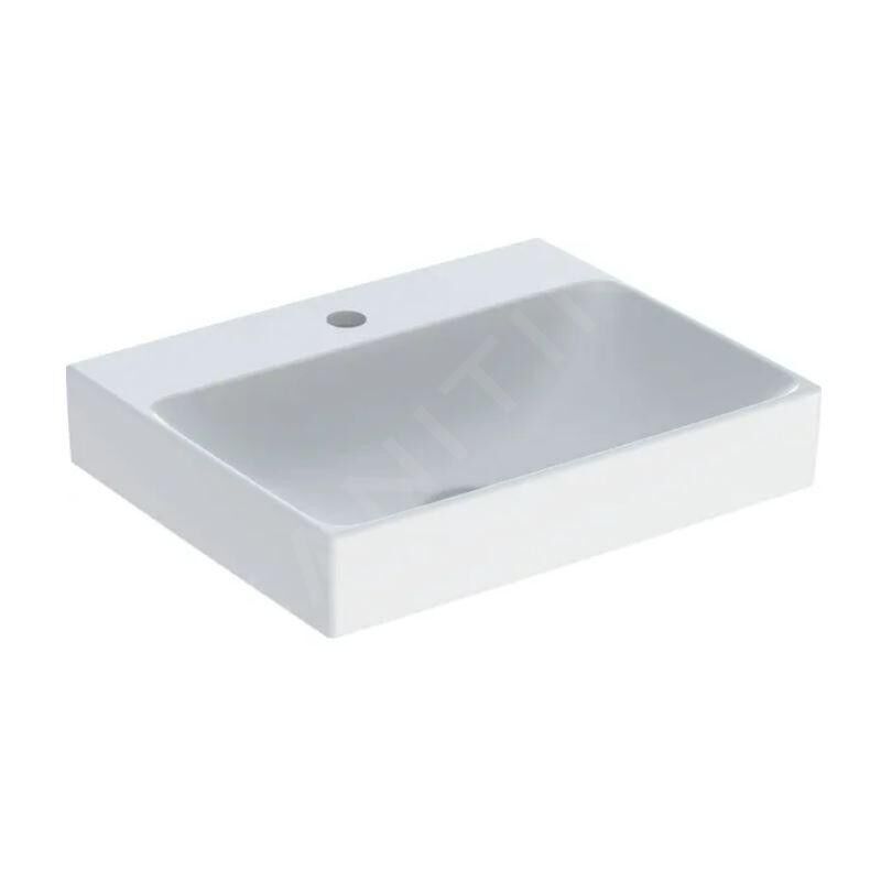 Keramag - Geberit one lavabo à poser, sortie verticale, 50x14x40cm,