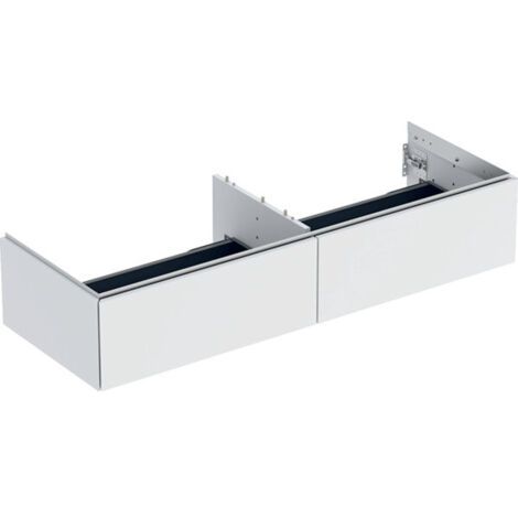 Geberit ONE, meuble sous-lavabo à poser, 2 tiroirs,