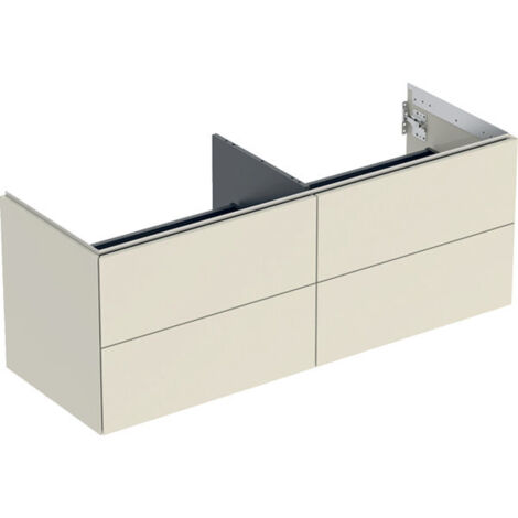 Geberit ONE, meuble sous-lavabo à poser, 4 tiroirs,