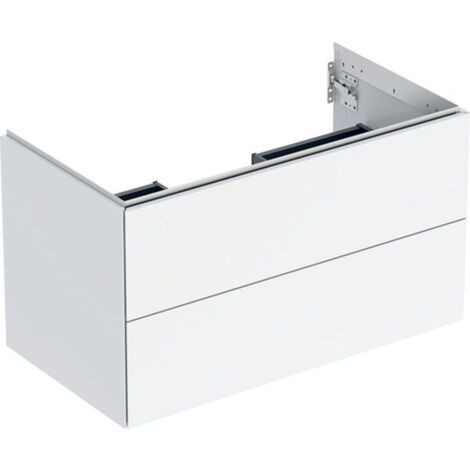 Geberit ONE mueble bajo lavabo, 2 cajones, 88.8x50.4x47cm,