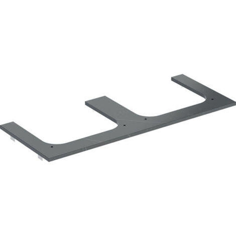 Geberit ONE Plaque de lavabo, découpe double, pour lavabo à