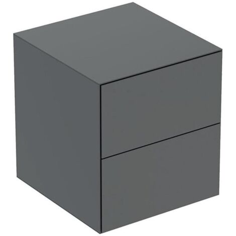 Geberit ONE Seitenschrank mit zwei Schubladen, 45x49,2x47cm,