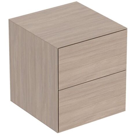 Geberit ONE Seitenschrank mit zwei Schubladen, 45x49,2x47cm,