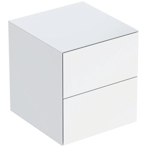 Geberit ONE Seitenschrank mit zwei Schubladen, 45x49,2x47cm,