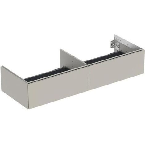 Geberit ONE Unterschrank für Aufsatzwaschtisch, 2 Schubladen,