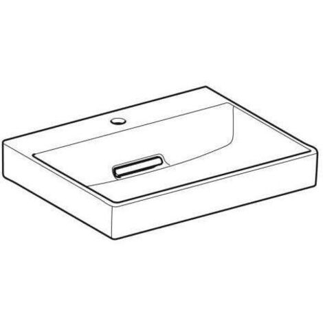 Geberit ONE Waschtisch Abgang horizontal, 60x14,2x48cm,