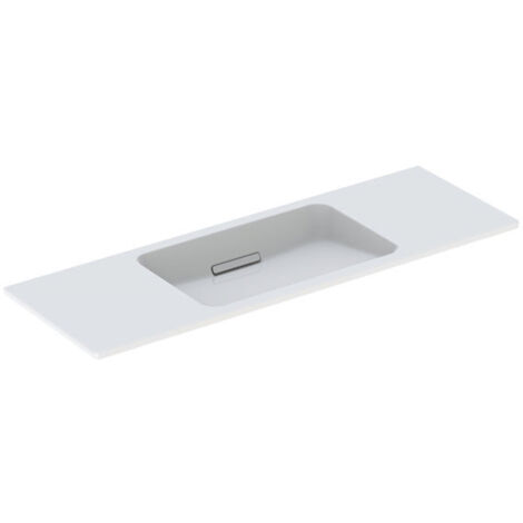Geberit ONE Waschtisch schwebendes Design, ohne Hahnloch, mit