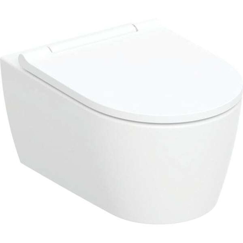 Geberit - one, wc suspendu, TurboFlush, avec siège de wc à