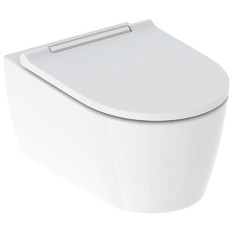 Geberit - one, wc suspendu, TurboFlush, avec siège de wc à