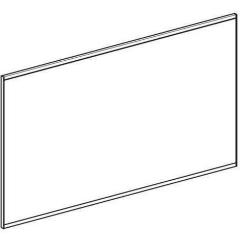 Geberit Option Plus Square Lichtspiegel, direkte und indirekte