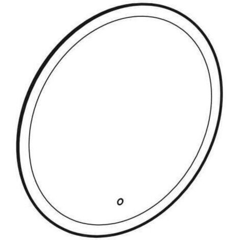 Geberit Option round Lichtspiegel, direkte und indirekte