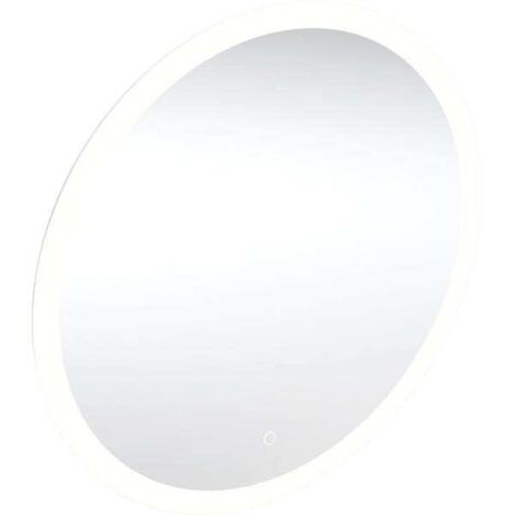Geberit Option round Miroir lumineux, éclairage direct et