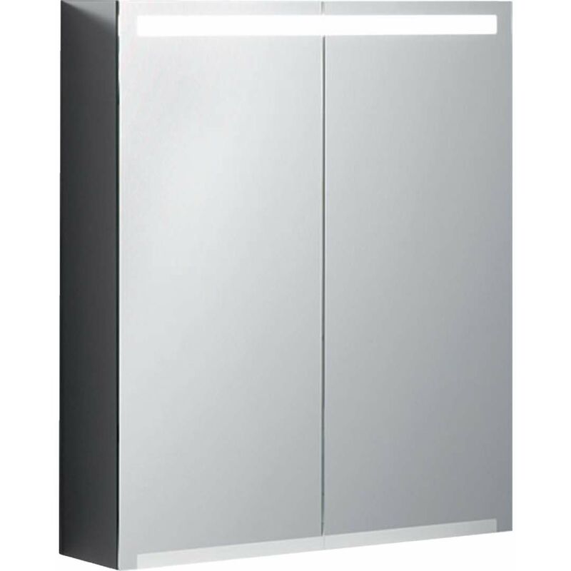 Geberit Option - Mobiletto a specchio, con illuminazione, 75x70x15 cm 500.205.00.1