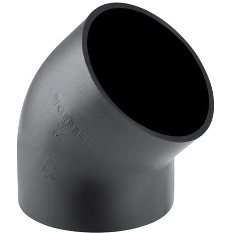 Geberit PE Bogen 45 Grad, Außendurchmesser 50mm