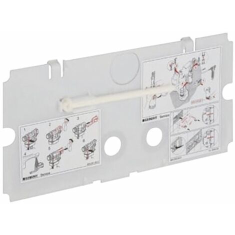 Geberit Placa de protección para cisterna empotrada Twinline, 240512001