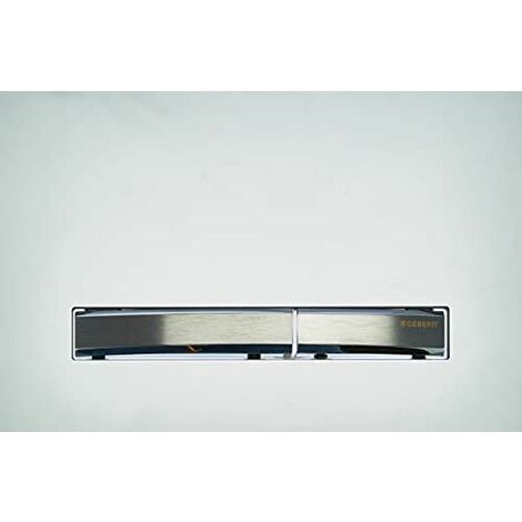 Geberit Plaque de Commande Sigma50, Plaque de Poussée pour Double Rinçage, Gris Fumé...