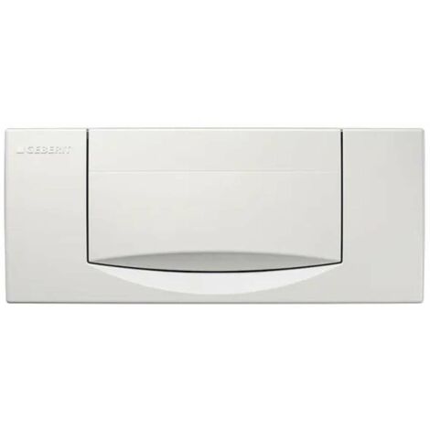 Geberit Plaque de déclenchement 300T, rinçage-arrêt-rinçage,