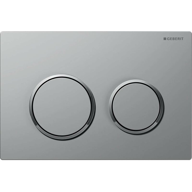 Plaque de commande Omega20, pour rinçage 2 volumes, - Geberit