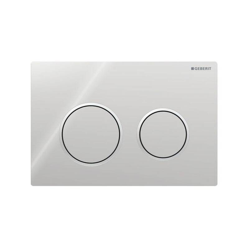 Geberit Omega 20 115085KH1 chromé / chromé satiné f. Citernes Omega