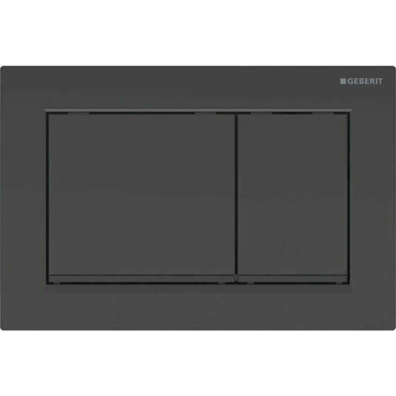 Plaque de fixation Geberit Omega30, pour rinçage à 2 quantités,