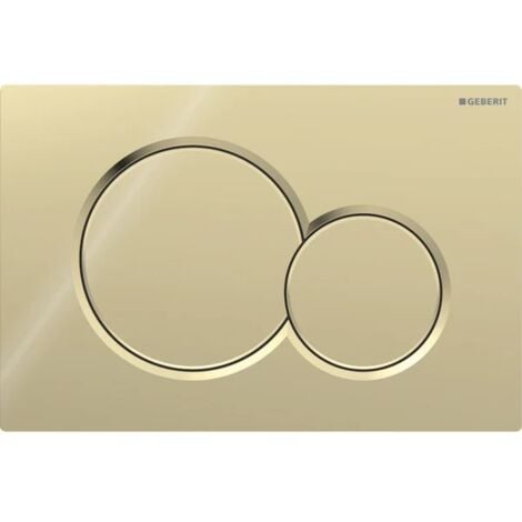 Geberit Sigma01 - Plaque de déclenchement SIgma01, noir 115.770.DW.5