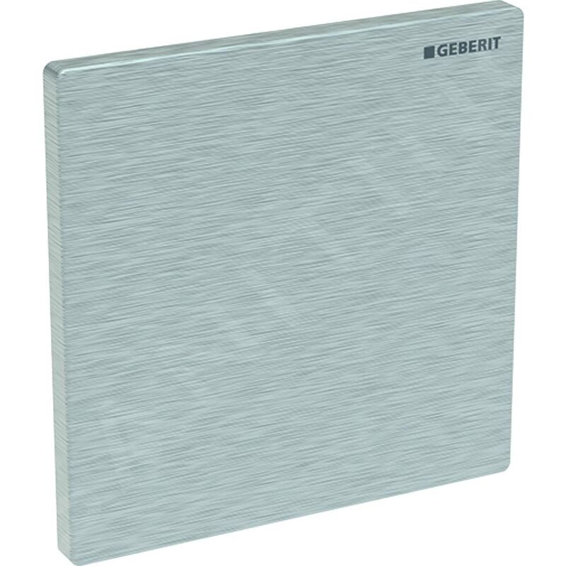 Accessoires - Plaque de recouvrement pour commande de chasse d'eau pour urinoir, acier inoxydable 116.069.FW.1 - Geberit