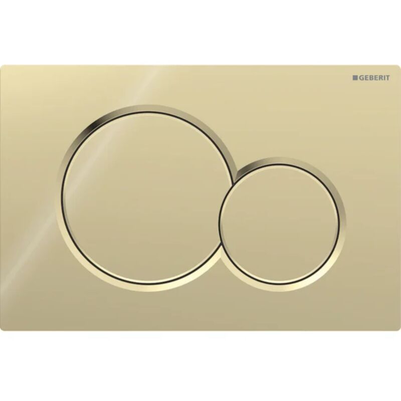 Sigma01 - Placca Di Comando, Ottone Galvanizzato 115.770.dt.5 - Geberit