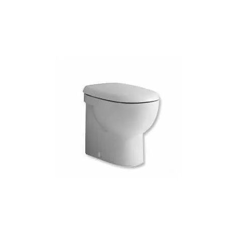 Geberit/Pozzi Ginori - Vaso Filo Parete Porcellana Bianco - Serie: Quinta (Senza Coprivaso)