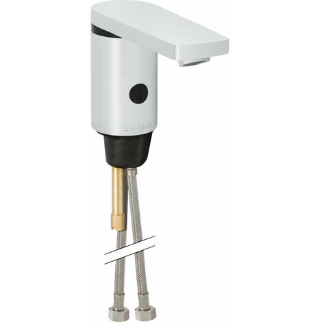 Geberit Public - Rubinetto elettronico da lavabo, miscelatore, alimentazione a batteria, cromo lucido 116.246.21.1