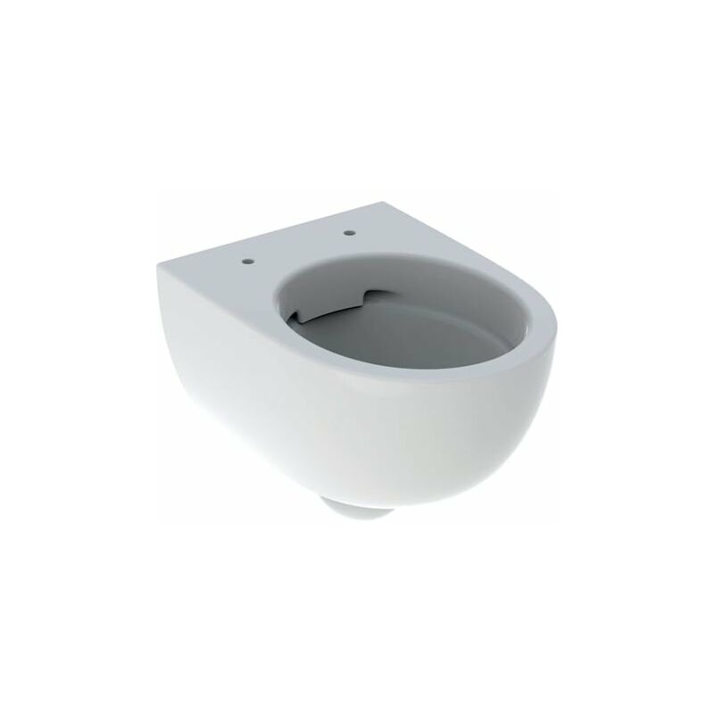 

Geberit Renova Lavador compacto de pared para WC, 500377, proyección acortada, sin borde, forma cerrada, color: Blanco - 500.377.01.1