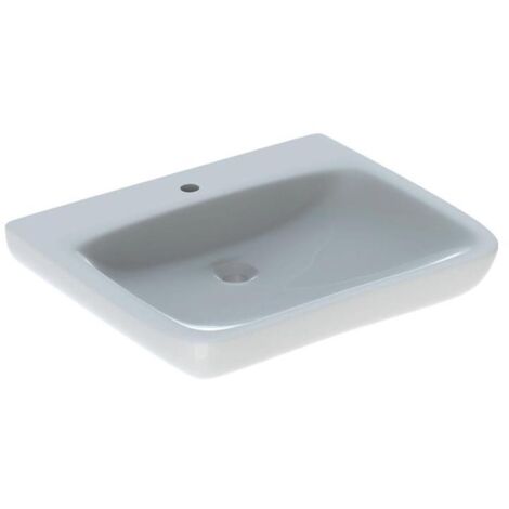 Geberit Renova Nr. 1 Comfort, Waschtisch, unterfahrbar,650x550mm,