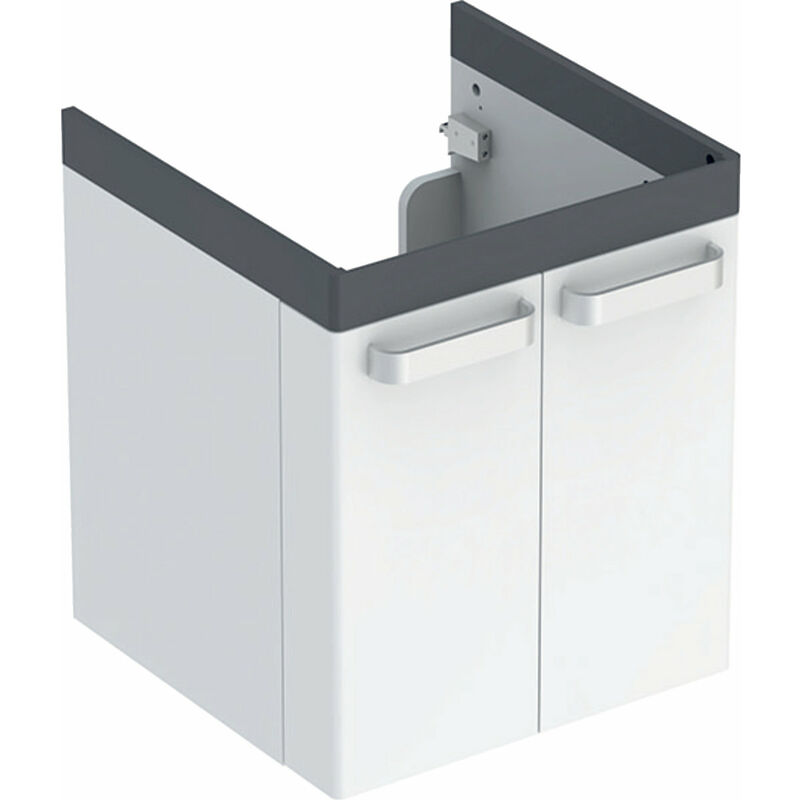 

Renova Nr. 1 Unidad de lavabo Comfort, 530x620x525 mm, 808530, acabado decorativo grafito mate - 808530000 - Keramag