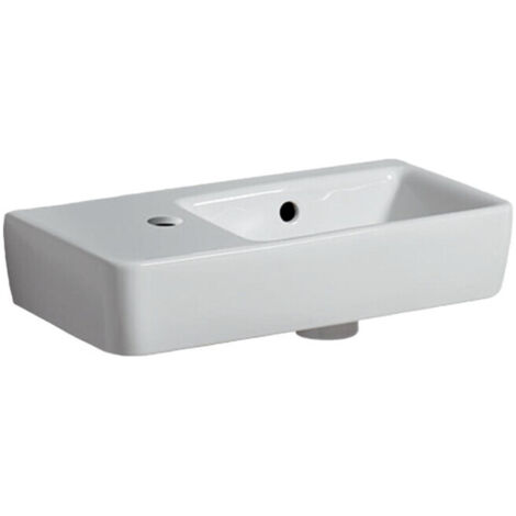 Geberit Renova Nr.1 Comprimo Neu Handwaschbecken, 50x25cm,