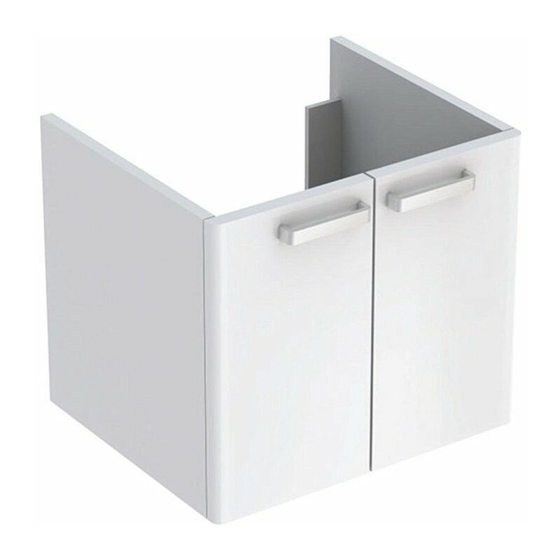 

Geberit - Mueble bajo lavabo RENOVA PLAN 530x463x445mm Ko blanco Frente blanco brillo