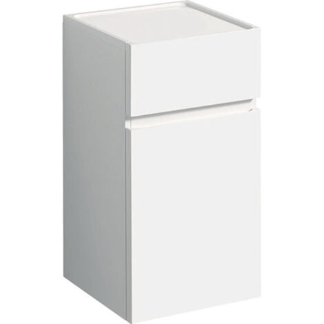 Geberit Renova Plan armario de pared con 1 puerta, 39x70x36cm,