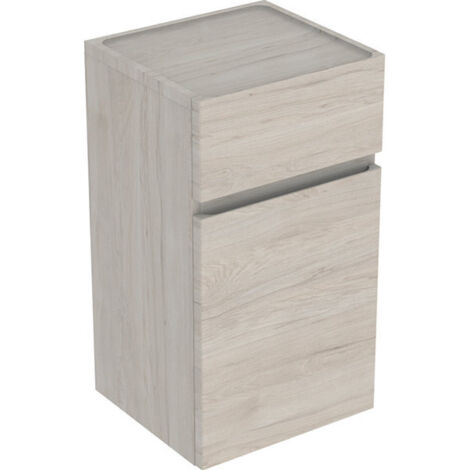 Geberit Renova Plan armario de pared con 1 puerta, 39x70x36cm,