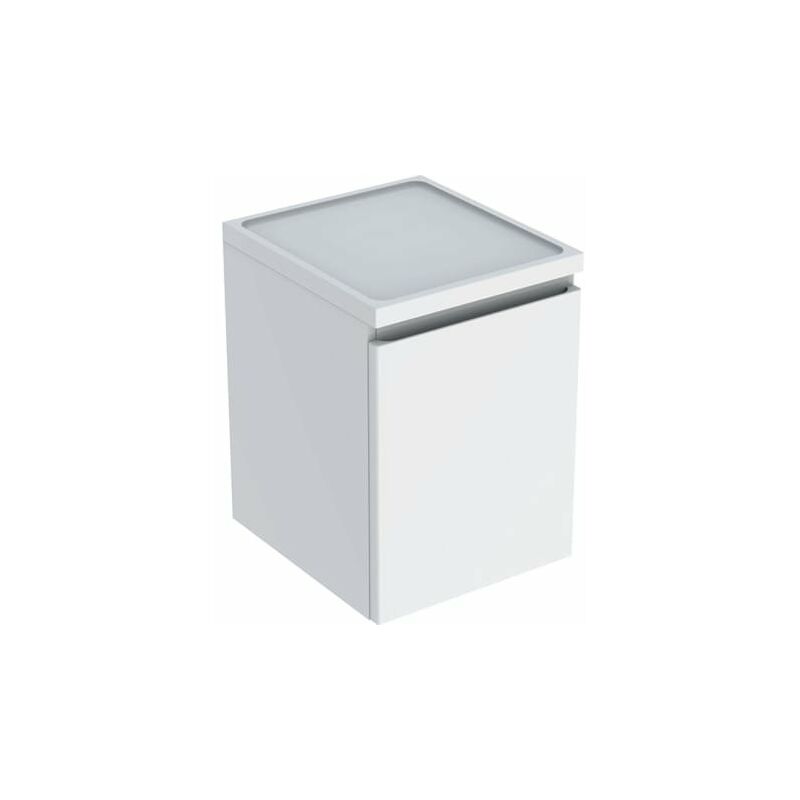 

Geberit Renova Plan armario lateral, 1 cajón, 40x55x44,5cm, 501913, color: blanco / lacado alto brillo - 501.913.01.1