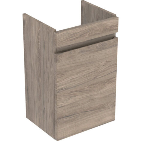Geberit Renova Plan, armoire basse pour lave-mains, 1 porte,