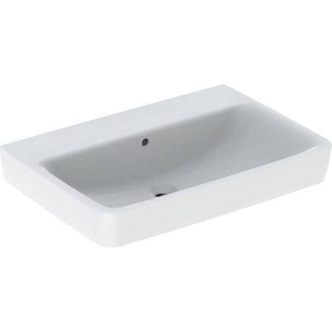 Geberit Renova Plan, lavabo, 70x48 cm, sans trou pour