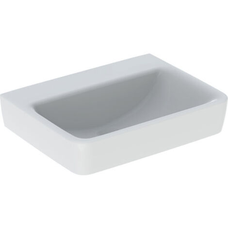 Geberit Renova Plan, lave-mains, 50x38 cm, sans trou pour