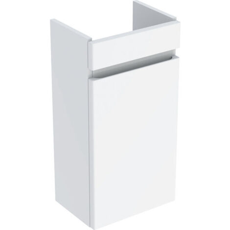 Geberit Renova Plan meuble sous lavabo, avec une porte, portée