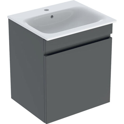 Geberit Renova Plan Set avec lavabo et armoire basse, 1 tiroir,