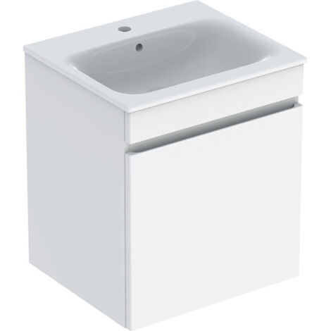 Geberit Renova Plan set con lavabo y mueble bajo lavabo, 1 cajón,