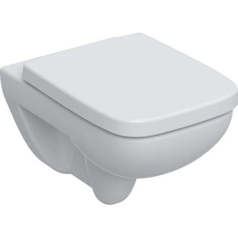 Geberit Renova Plan Set, WC suspendu avec siège, blanc,