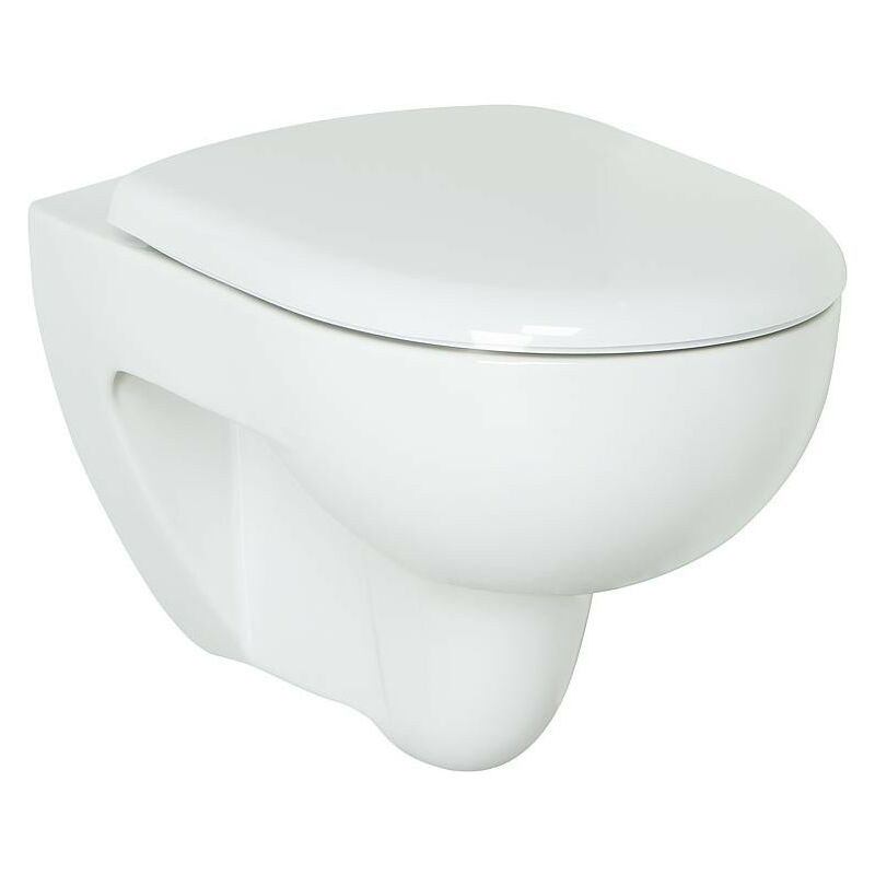 CombiPack Geberit Renova WC-suspendu, blanc, sans rebord abattant-WC softclose,QuickRelease