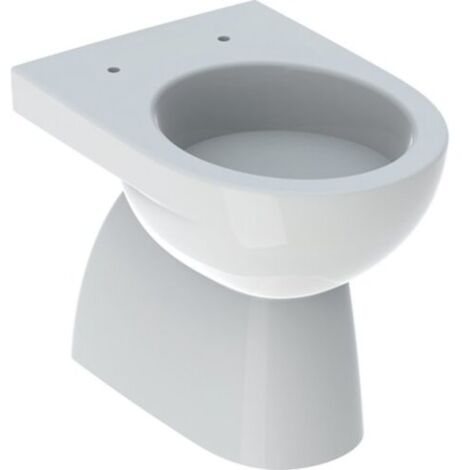 Geberit Renova WC au sol, chasse deau basse, sortie verticale,