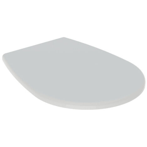 Geberit Renova WC-Sitz oval, Befestigung von unten Absenkautomatik nein, Befestigung von unten, Pergamon glänzend