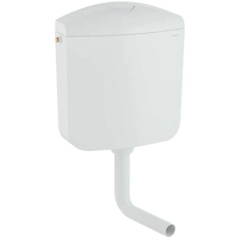 Geberit - Réservoir de chasse d’eau AP117, Dualflush, blanc alpin 136.530.11.1